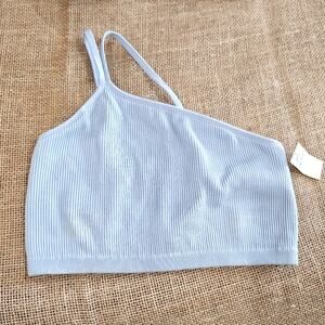 NWT Aerie Ribbed One Shoulder Top